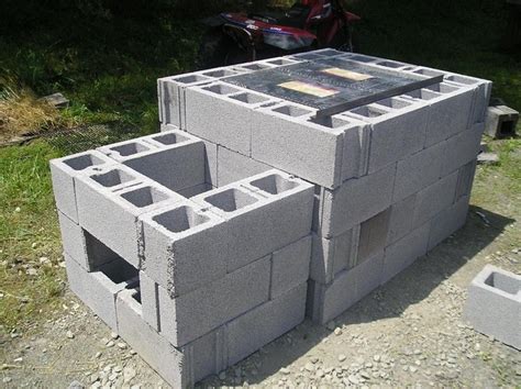 cement block grill | At the cabin | Pinterest | Cinder blocks, Cement