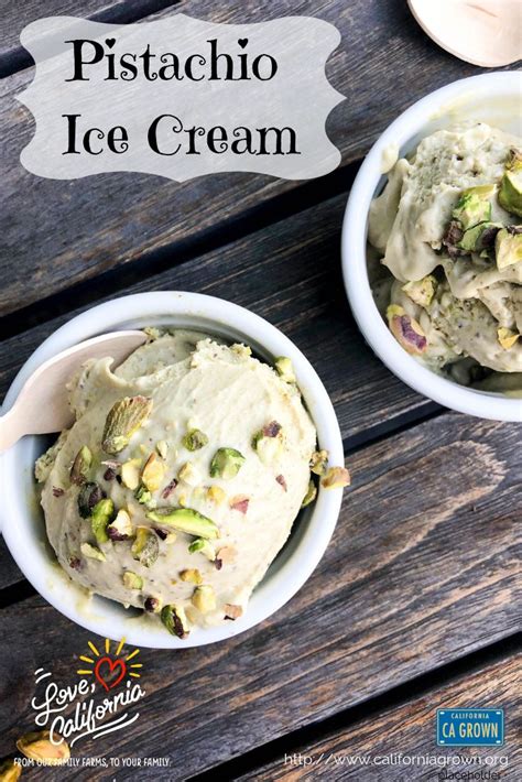 Pistachio Ice Cream Recipe Pistachio Ice Cream Ice Cream Recipes