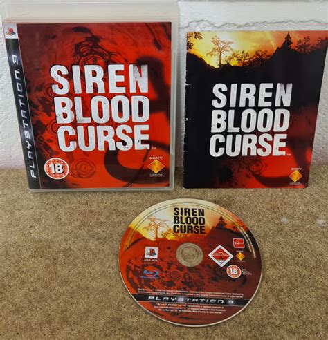 Siren Blood Curse Sony Playstation 3 Ps3 Game Retro Gamer Heaven