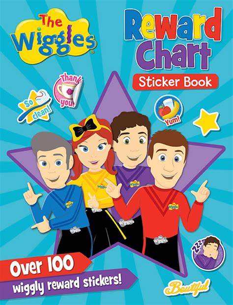 Wiggles The Wiggles Reward Chart Sticker Book Paperback Walmart