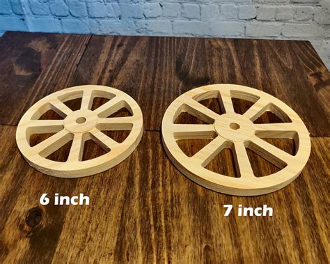 Wooden Wagon Wheels 6 To 105 Inch Od Cannon Wheels Pine Etsy