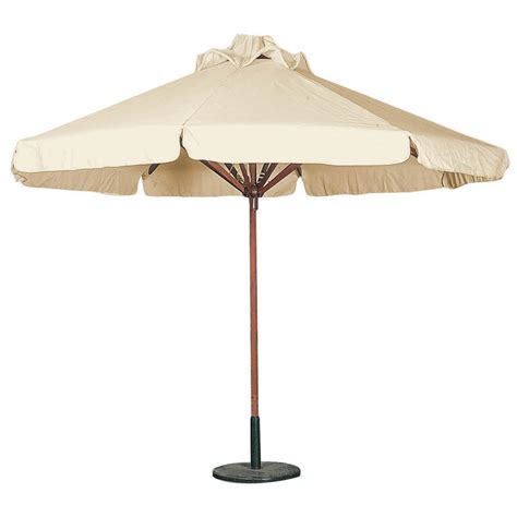 Round Wood Umbrella Ecru Ø300 Cm