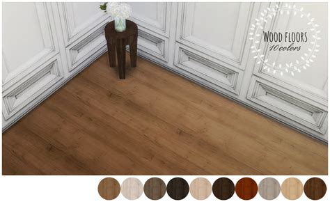 Wood Floors Mio Sims