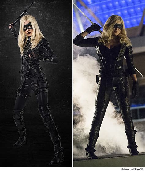 Katie Cassidy Suits Up As Black Canary In New Arrow