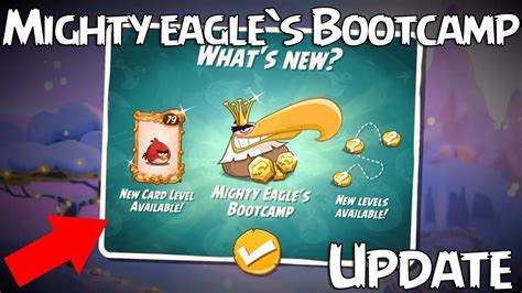Angry Birds Update Mighty Eagle S Bootcamp Youtube