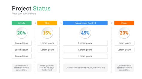 Project Status Powerpoint Presentation Template