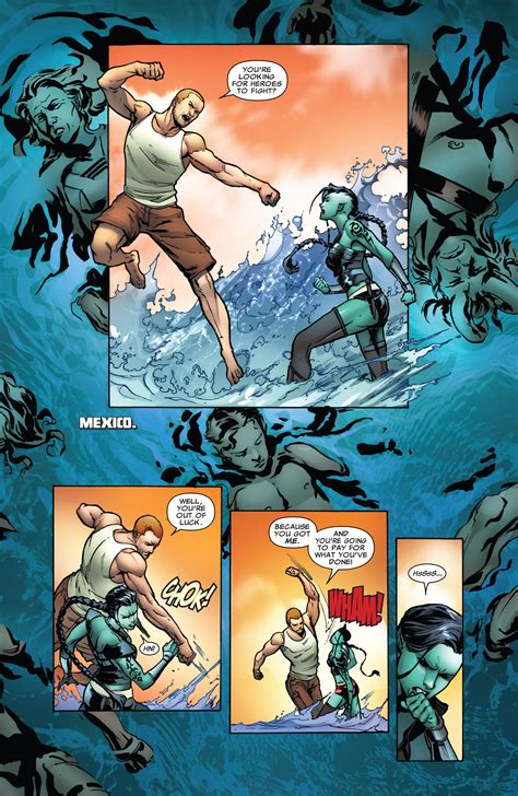 How do you become a gentle warrior when you're so damn angry you want to kill something?! Read online New Warriors (2014) comic - Issue #2