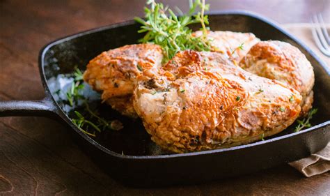 When the chicken is cooked, take the pan off the heat. Pan Roasted Chicken with Lemon & Fresh Herbs | Jennifer Cooks