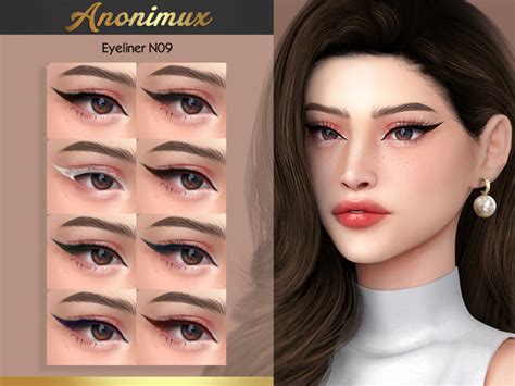 Eyeshadow N09 By Anonimux Simmer At Tsr Sims 4 Update