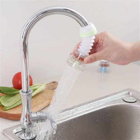 1kitchen Accessories Water Saver Straw Sprinkler Filter Faucet