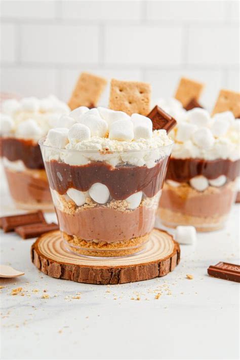 Unforgettable Smores Pudding Cups Recipe Foodtalk