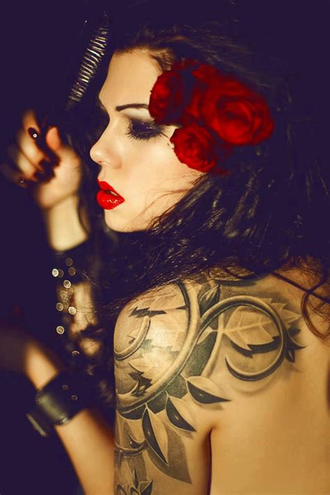 Emo Blog Gothic Tattoo Girl