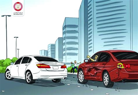 حادث مروري يكشف لوحة أرقام مزوّرة في مركبة خليجي عبر الإمارات حوادث و قضايا البيان