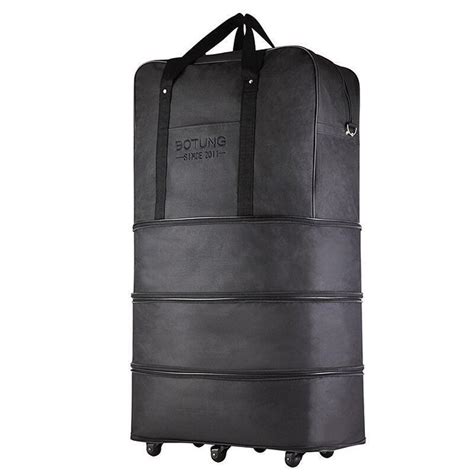 Expandable Extra Large Wheeled Duffel Foldable Luggage Bag Travel Bags