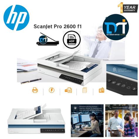 Jual Hp Scanjet Pro 2600 F1 Flatbed Adf Document Scanner Jakarta