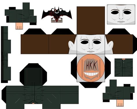 Michael Myers Green By Hollowkingking On Deviantart Halloween Paper