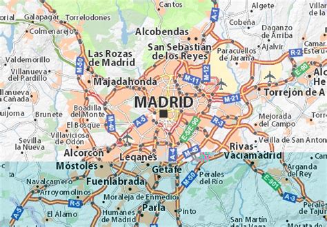 Madrid Spain Map