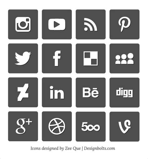 Social Network Logo Vector At Collection Of Social