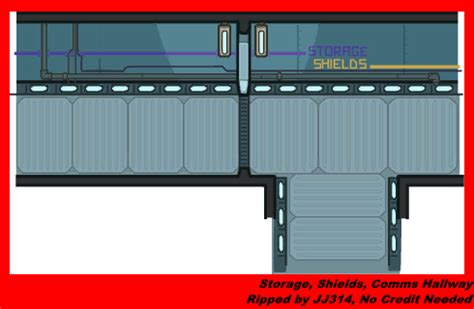 PC / Computer - Among Us - The Skeld: Storage, Shield, Communications Hallway - The Spriters ...
