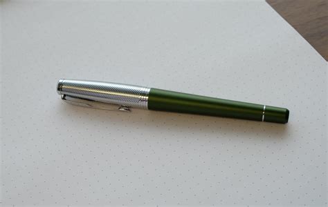 Pen Review The New Parker Urban Fountain Pen — The Gentleman Stationer