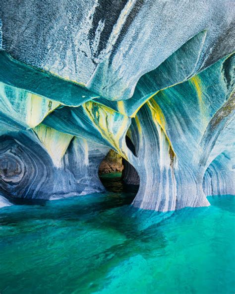 Most Beautiful Places In South America Marble Caves Chile