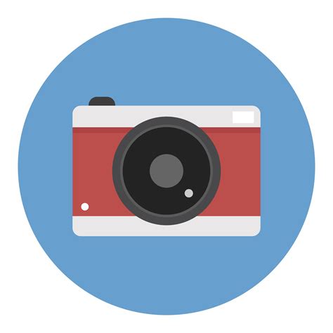 Photo Camera Icon Pre Designed Illustrator Graphics ~ Creative Market
