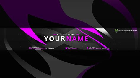 Youtube Banner Templates Youtube Banner Template Yout