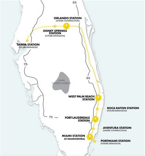 Brightline Scouting High Speed Rail Between Tampa Orlando Wusf