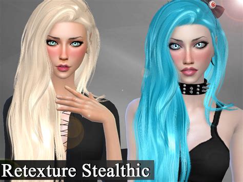 The Sims Resource Retexture Hair Stealthic Aquaria Mesh Needed