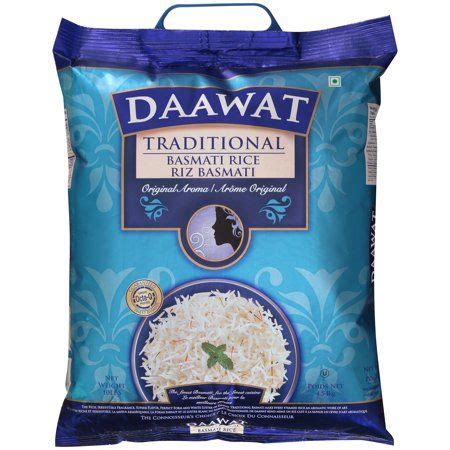 The original meaning of basmati was the fragrant one, which also means my smile. Daawat Traditional Basmati Rice, 10 lb - Walmart.com in ...