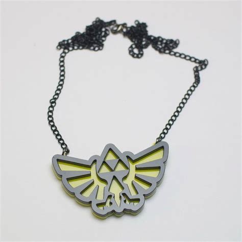 legends of zelda triforce full pendant necklace by lootstash 12 00 pendant pendant necklace