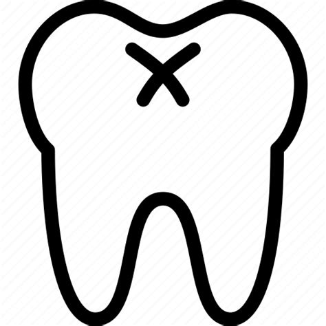 Creative Grid Line Shape Smile Tooth Icon