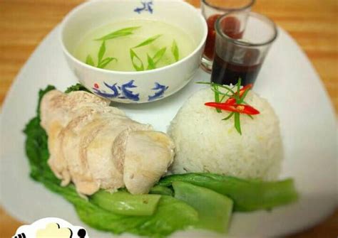 Resep Nasi Ayam Hainan Rice Cooker Oleh Elza Simple Kitchen Cookpad