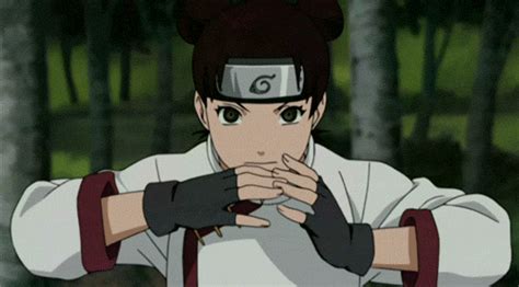 Tenten Posiciones De Manos Que Rapida Naruto Anime Personajes De Naruto Shippuden