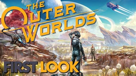 The Outer Worlds First Look Pc Gameplay Youtube