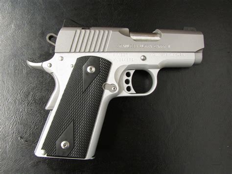 Kimber Stainless Ultra Carry Ii Micro 1911 45 For Sale