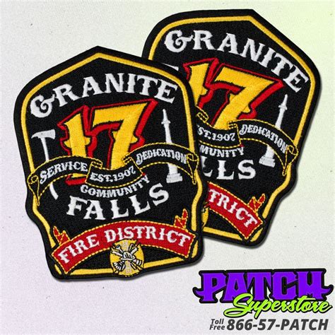 Produced These Amazing Fd Patches For Granite Falls