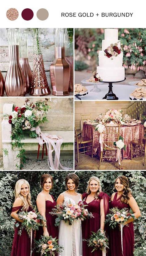 Trending 5 Perfect Burgundy Wedding Color Ideas To Love