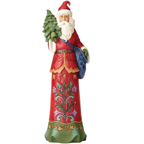 Home Décor Enesco Jim Shore Heartwood Creek Filling A Tall Order Santa