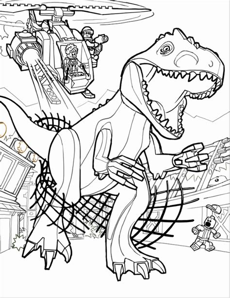 Dibujo De Jurassic World Para Colorear Vlr Eng Br