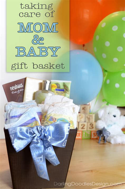 With all the adorable onesies, socks, and hats it's easy to shower babies with endless presents and toys. A Baby Shower Gift for Mom & Baby - Darling Doodles ...