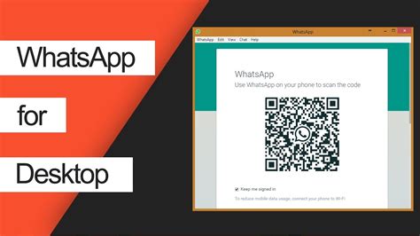Whatsapp For Desktop How To Install It On Windows Official Mobile