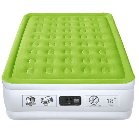 Buy Yening Full Size Air Mattress With Built In Pump Raised Double Blow