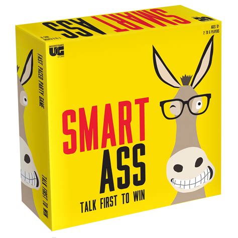 Smart Ass Board Game From University Games 2 To 6 Players Ages 12 And Up
