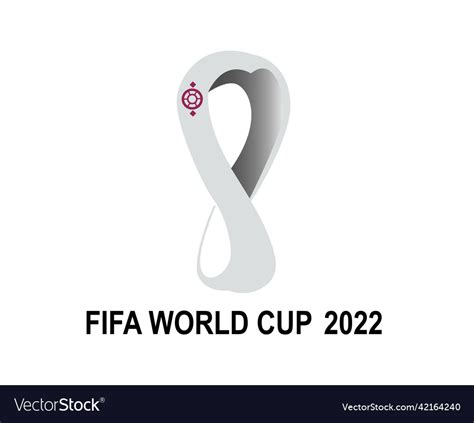 Official Logo Fifa World Cup Qatar 2022 Mondial Vector Image