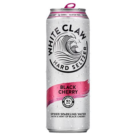 White Claw Black Cherry Single 24oz Can 5 Abv Alcohol Fast Delivery By App Or Online