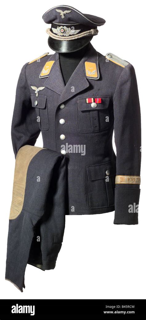 Militär Uniformen Deutschland Luftwaffe Uniform Eines Leutnants Ca