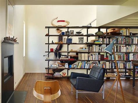 See Through Bookshelf House Elements Design
