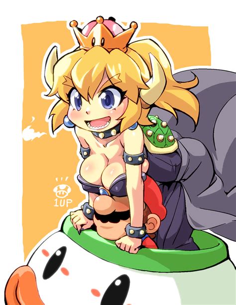 Bowsette Mario And Koopa Clown Car Mario And 1 More