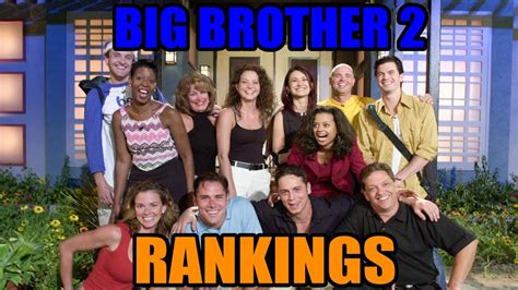 Ranking The Big Brother 2 Cast Youtube